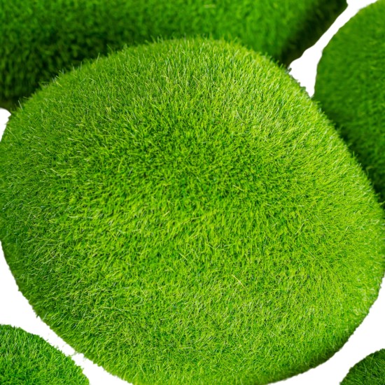 Set 6 x Pietre decorative din polistiren, aspect natural, usor de curatat, Naimeed D6526