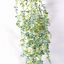Planta artificiala curgatoare, inaltime 100cm, Naimeed D4858, Turcoaz