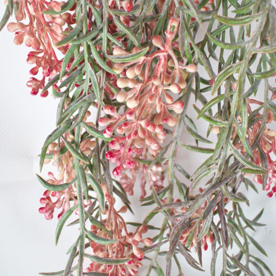 Planta artificiala curgatoare, inaltime 100cm, Naimeed D4861, Rosu