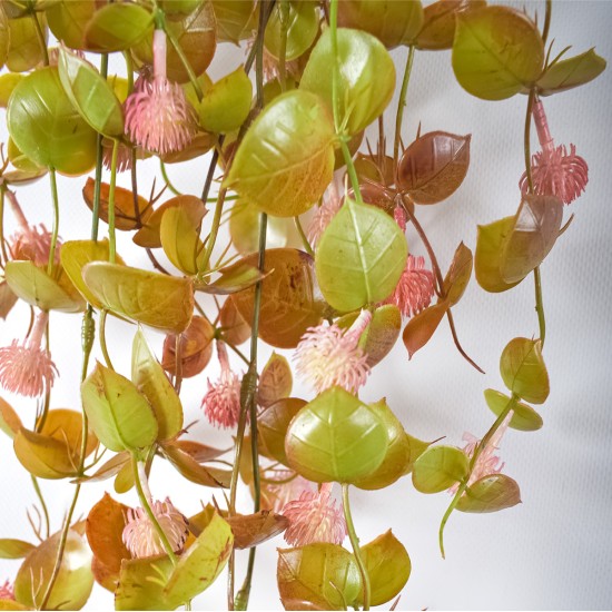 Planta artificiala curgatoare, inaltime 90cm, Naimeed D4862, Rosu