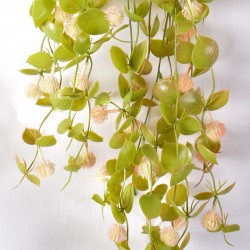 Planta artificiala curgatoare, inaltime 90cm, Naimeed D4862, Roz