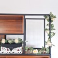 Planta artificiala curgatoare cu flori, Naimeed D4866, Portocaliu, 2m Planta artificiala curgatoare cu flori, Naimeed D4866, Portocaliu, 2m