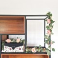 Planta artificiala curgatoare cu flori, Naimeed D4866, Roz, 2m Planta artificiala curgatoare cu flori, Naimeed D4866, Roz, 2m