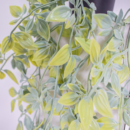 Planta artificiala curgatoare, in ghiveci, Naimeed D4870-2, Verde deschis