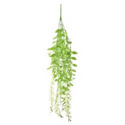 Planta artificiala curgatoare, inaltime 100cm, Naimeed D4952, Alb