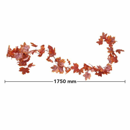 Planta artificiala curgatoare, Naimeed D4954, 1750mm, Portocaliu