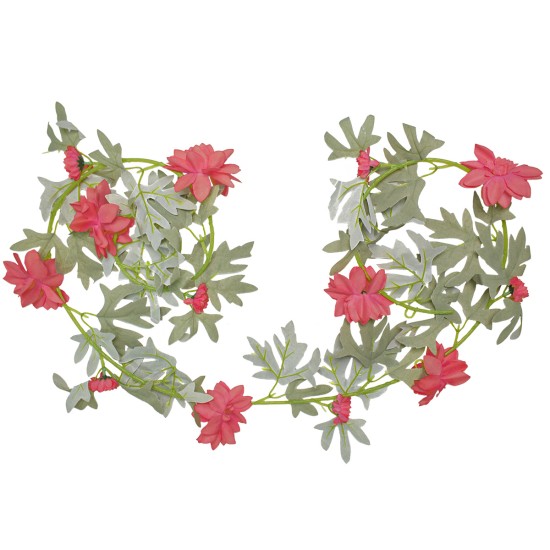 Ghirlanda artificiala, Naimeed D5006, Rosu, 1.7m