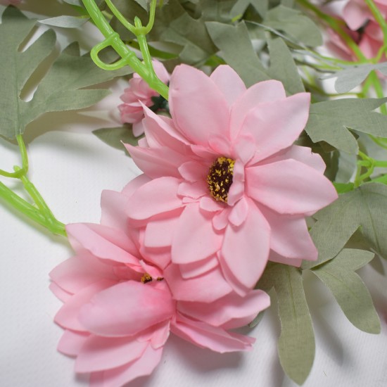 Ghirlanda artificiala, Naimeed D5006, Roz, 1.7m