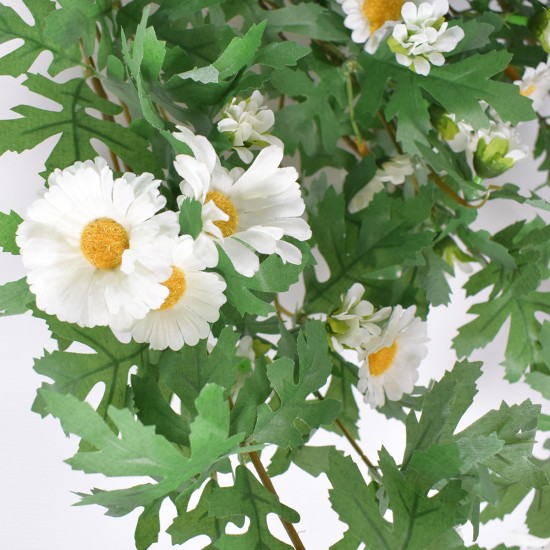 Planta artificiala curgatoare, inaltime 83cm, Naimeed D5012, Alb Planta artificiala curgatoare, inaltime 83cm, Naimeed D5012, Alb