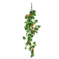 Planta artificiala curgatoare, inaltime 100cm, Naimeed D5015, model dovleac, Portocaliu Planta artificiala curgatoare, inaltime 100cm, Naimeed D5015, model dovleac, Portocaliu