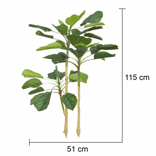 Planta artificiala, Dracaena Marginata fara ghiveci, Naimeed D5601, 115x51 cm, Verde Planta artificiala, Dracaena Marginata fara ghiveci, Naimeed D5601, 115x51 cm, Verde