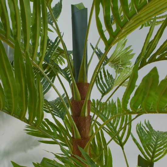 Copac artificial, Areca fara ghiveci, Naimeed D5616, 174x90 cm, Verde