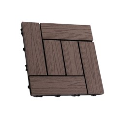 Dala deck terasa WPC, Naimeed D6253, 30x30x2cm, Maro