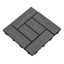 Dala deck terasa WPC, Naimeed D6254, 30x30x2cm, Gri