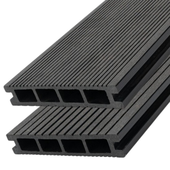 Pardoseala decking terasa din compozit WPC, Naimeed D6465, 290x14.6x2.5cm, Negru Pardoseala decking terasa din compozit WPC, Naimeed D6465, 290x14.6x2.5cm, Negru