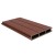 Placa de gard 3D, din compozit de lemn si plastic WPC, Naimeed D6472, 180x15,5x2.4cm, Visiniu