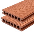Pardoseala decking terasa din compozit WPC, Naimeed D6483, rezistenta sporita, 290x14x2.5cm, Caramiziu Pardoseala decking terasa din compozit WPC, Naimeed D6483, rezistenta sporita, 290x14x2.5cm, Caramiziu