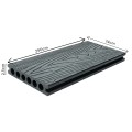 Pardoseala decking terasa din compozit WPC, Naimeed D6484, rezistenta sporita, 290x14x2.5cm, Gri Pardoseala decking terasa din compozit WPC, Naimeed D6484, rezistenta sporita, 290x14x2.5cm, Gri