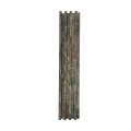 Panou decorativ riflaj WPC, montaj rapid, rezistenta ridicata, Naimeed D7525, 260x16.8x2.3cm, multicolor