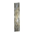 Panou decorativ riflaj WPC, montaj rapid, rezistenta ridicata, Naimeed D7526, 260x16.8x2.3cm, multicolor