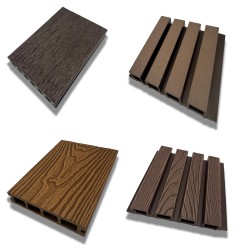  Mostrar WPC exterior – lambriu + pardoseală, Naimeed P5, 4 modele