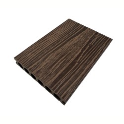 Pardoseala decking terasa din compozit WPC, Naimeed D7480, rezistenta sporita, 280x14x2.5cm, Nuc natural