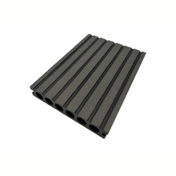 Pardoseala decking terasa din compozit WPC, Naimeed D7481, rezistenta sporita, 280x14x2.5cm, Stejar gri