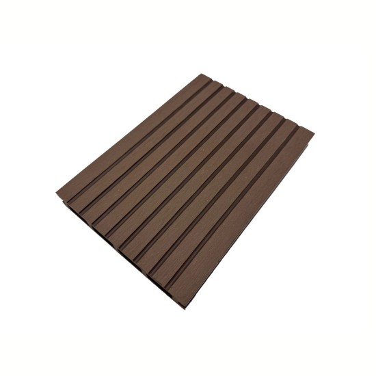 Pardoseala decking terasa din compozit WPC, Naimeed D7484, 280x14x2.5cm, Nuc natural