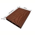 Pardoseala decking terasa din compozit WPC, Naimeed D7487, 280x14x2.5cm, Maro roscat