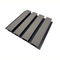 Lambriu decorativ WPC, reliefat, pentru exterior, montaj rapid, rezistenta ridicata, Naimeed D7494, 280x22x2.6cm, Stejar gri