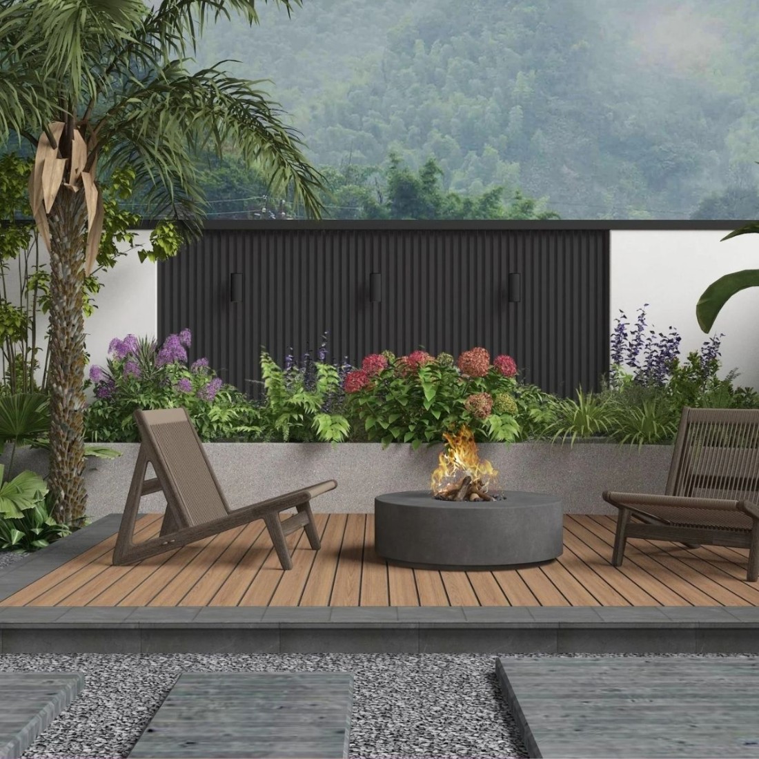 Lambriu riflaj WPC, reliefat, pentru exterior, montaj rapid, rezistenta ridicata, Naimeed D7494, 2800 x 220 x 26 mm, Stejar gri [6]