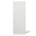 Panou decorativ riflaj WPC, Naimeed D7554, sistem de imbinare straight, aspect rafinat si montaj usor, 260x61.1x0.9cm, alb