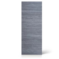 Panou decorativ riflaj WPC, Naimeed D7555,aspect rafinat si montaj usor, 260x61.1x0.9cm, gri