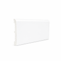 Plintă decorativă, polimer rigid, Naimeed D5513, Alb, 230 × 10 × 0.9 cm