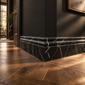 Plintă decorativă, polimer rigid, Naimeed D5730NEGRU, Negru, 230 × 8 × 1.1 cm
