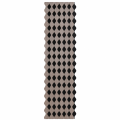 Panou riflaj acustic decorativ, MDF si pasla, Naimeed D6234, 240x30x1.8cm, Gri