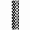 Panou riflaj acustic decorativ, MDF si pasla, Naimeed D6238, 240x30x1.8cm, Alb