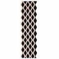 Panou riflaj acustic decorativ, MDF si pasla, Naimeed D6239, 240x30x1.8cm, Roz