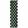 Panou riflaj acustic decorativ, MDF si pasla, Naimeed D6240, 240x30x1.8cm, Verde