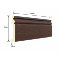 Plintă decorativă, polimer rigid, Naimeed D6699MARO, Maro, 230 × 10 × 1.5 cm