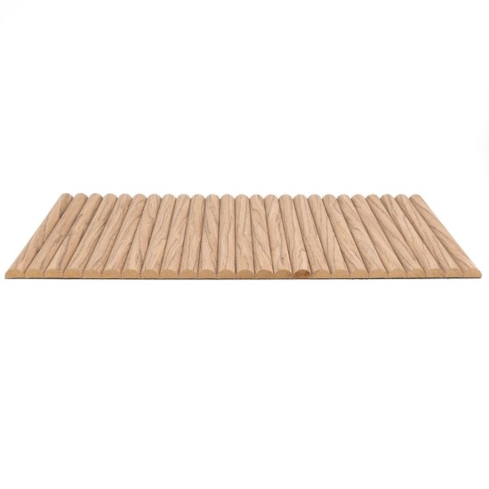 Panou riflaj MDF flexibil, Naimeed D7829, finisaj premium tip furnir tehnologic, 270x60x1.2cm