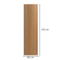 Panou riflaj MDF flexibil, Naimeed D7832, finisaj decorativ melaminat, 270x60x1.2cm