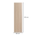 Panou riflaj MDF flexibil, Naimeed D7834, finisaj decorativ melaminat, 270x60x1.2cm