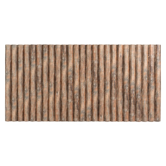 Panou riflaj MDF flexibil, Naimeed D7835, finisaj decorativ melaminat, 270x60x1.2cm