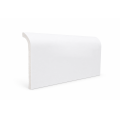 Plintă decorativă, polimer rigid, Naimeed D8103, Alb, 230 × 12 × 0.7 cm