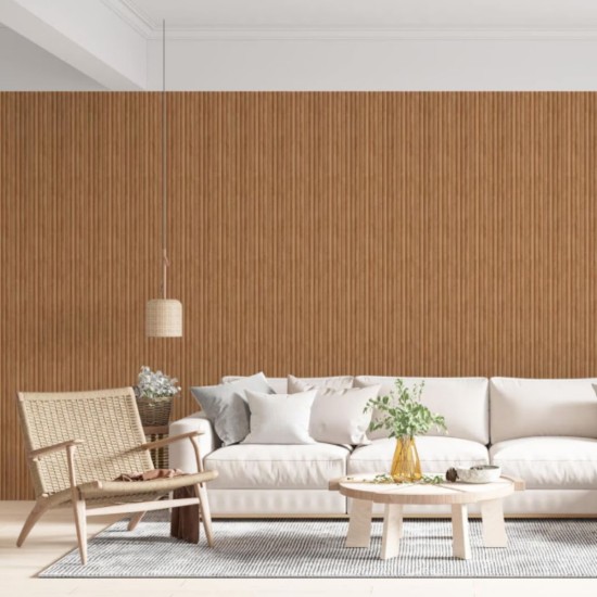Panou riflaj MDF flexibil, Naimeed D7840, finisaj premium tip furnir tehnologic, 270x60x1.2cm