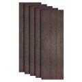 Set 5 panouri decorative, riflaj, polimer rigid, Naimeed D5460, 270x30x0.5cm, Maro Set 5 panouri decorative, riflaj, polimer rigid, Naimeed D5460, 270x30x0.5cm, Maro