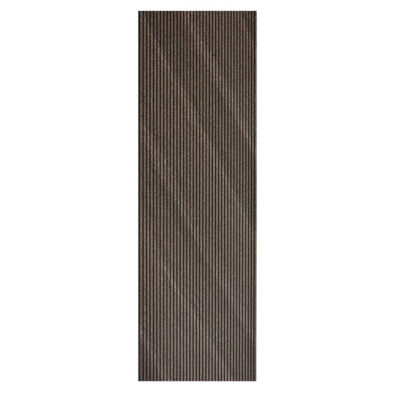 Set 5 panouri decorative, riflaj, polimer rigid, Naimeed D5465, 270x30x0.5cm, Maro