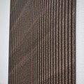 Set 5 panouri decorative, riflaj, polimer rigid, Naimeed D5465, 270x30x0.5cm, Maro