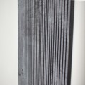 Set 5 panouri decorative, riflaj, polimer rigid, Naimeed D5466, 270x30x0.5cm, Gri